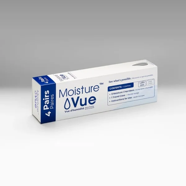 MoistureVue Clear Eye Guards 4-Pair Pack box